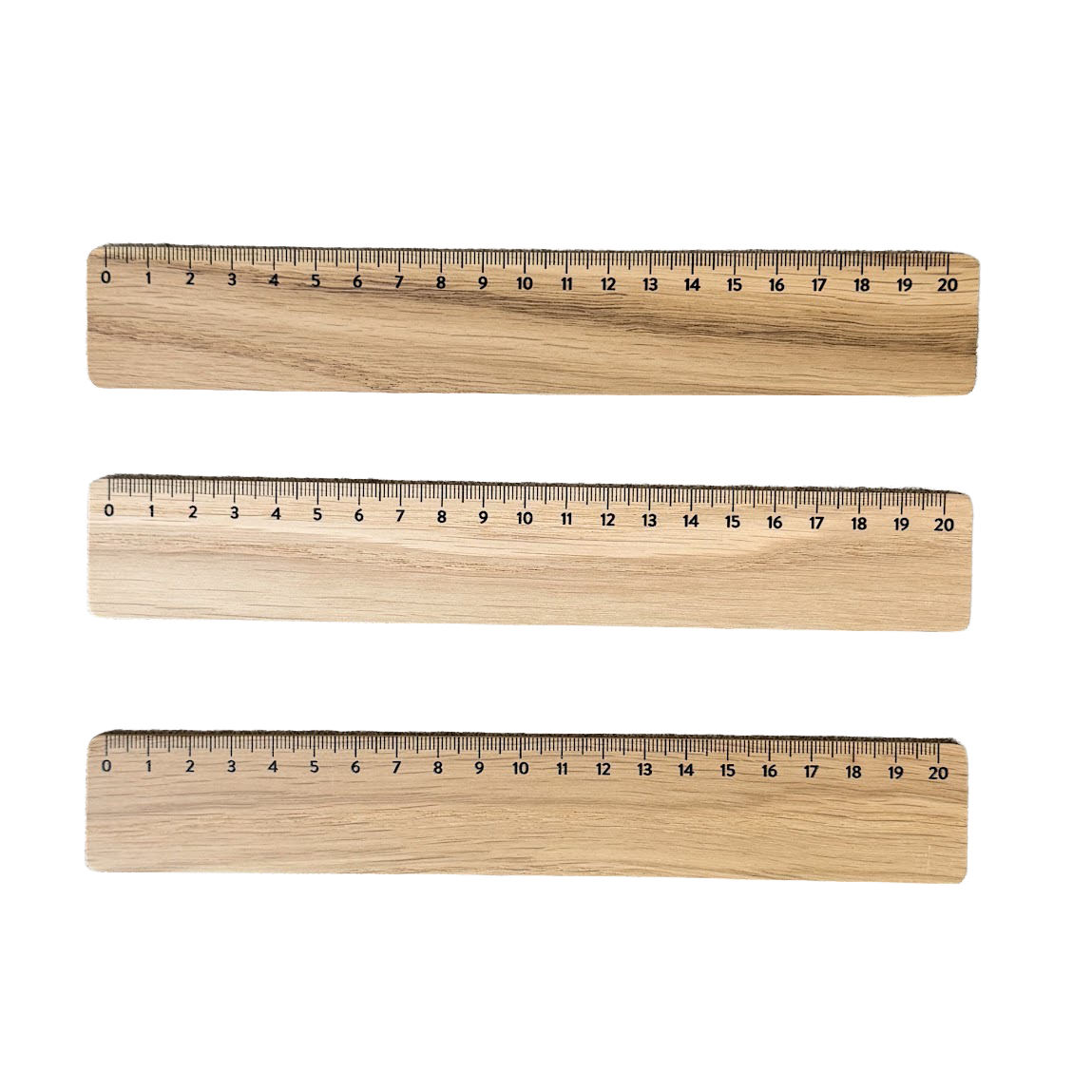 Linjal i Trä - 20 cm